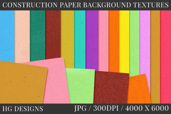 Construction Paper Texture Backgrounds: Realistic Design Assets