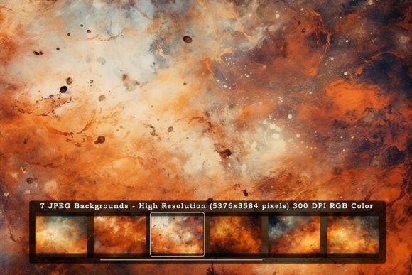 Elevate Your Brand with 7 Maroon Galaxy Sky Textures