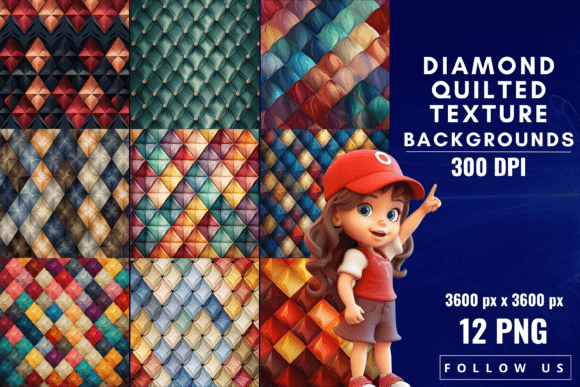 Timeless Elegance: The Allure of Diamond Quilted Texture Backgrounds