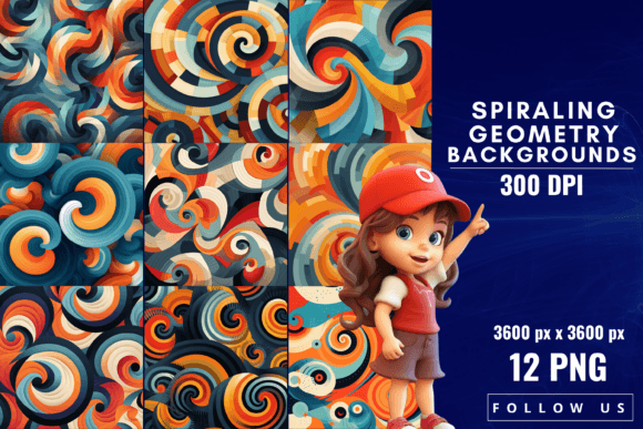 Unveiling the Allure of Spiraling Geometry Backgrounds